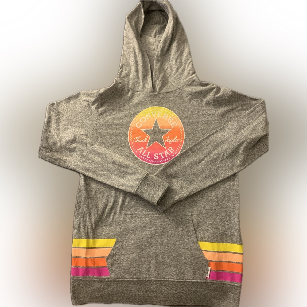 Gently used converse girls XL hoodie